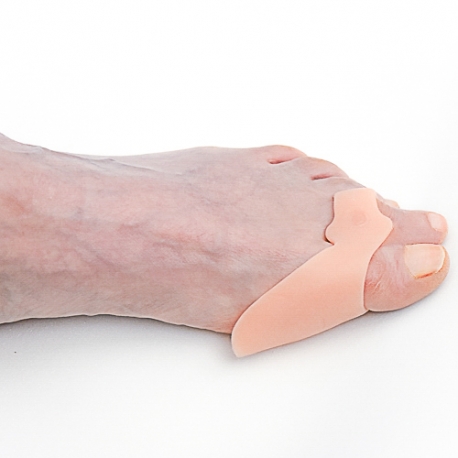 coquille silicone hallux valgus avec séparateur